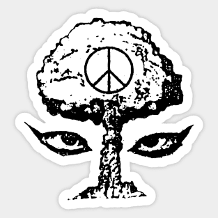 PEACE TREE Sticker